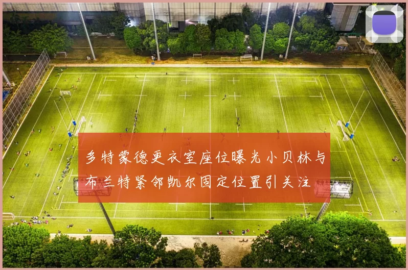 多特蒙德更衣室座位曝光小贝林与布兰特紧邻凯尔固定位置引关注