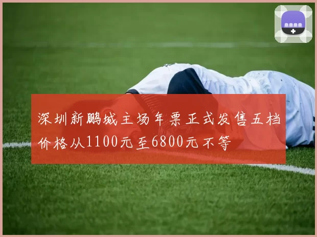 深圳新鹏城主场年票正式发售五档价格从1100元至6800元不等