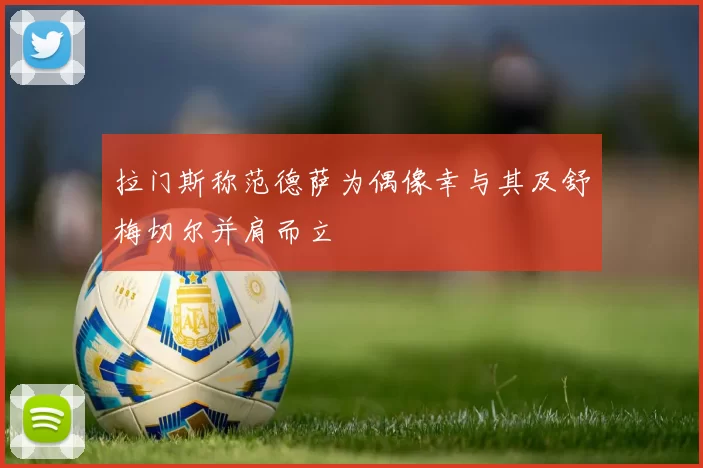 拉门斯称范德萨为偶像幸与其及舒梅切尔并肩而立