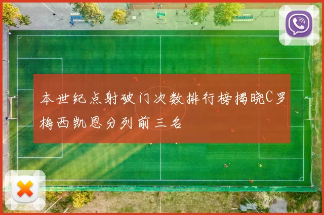 本世纪点射破门次数排行榜揭晓C罗梅西凯恩分列前三名